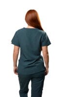 Polera Clínica Elastica Mujer Flex Caribbean